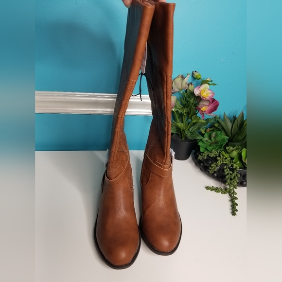 St. John's Bay Cognac Riding Boots - Picture 8 of 12